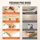 preview thumbnail 6 of 7, Natural Wood Pine Sensory Table Set with Stools & Storage Bins - 32.1" x 23.6" x 19.9"