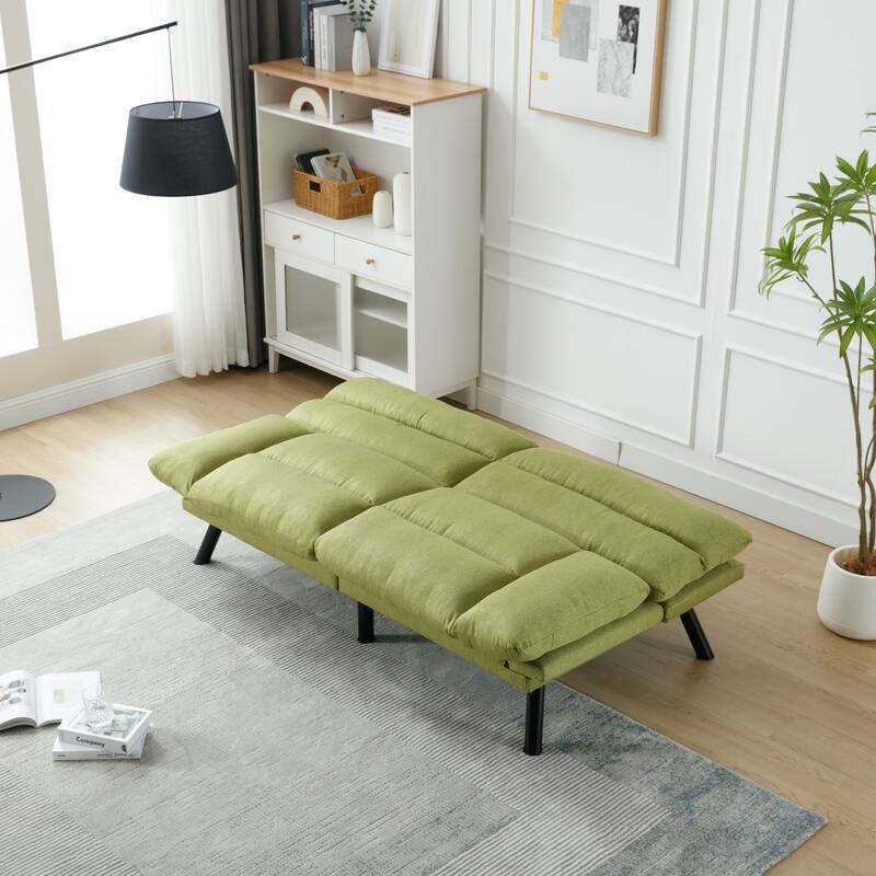 Sofa With Thick Cushion,Sofa Bed,Sleeper Sofa With Metal Feet