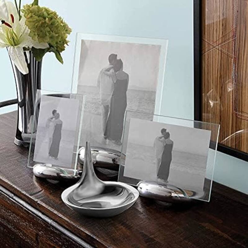 Nambe Mira Ring Holder - 4.5" x 4.5" x 3.75"