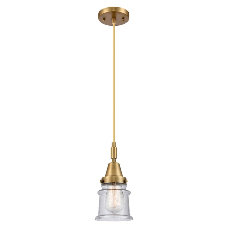Innovations Lighting 447-1P-G184S Canton 5" Wide Mini Pendant with