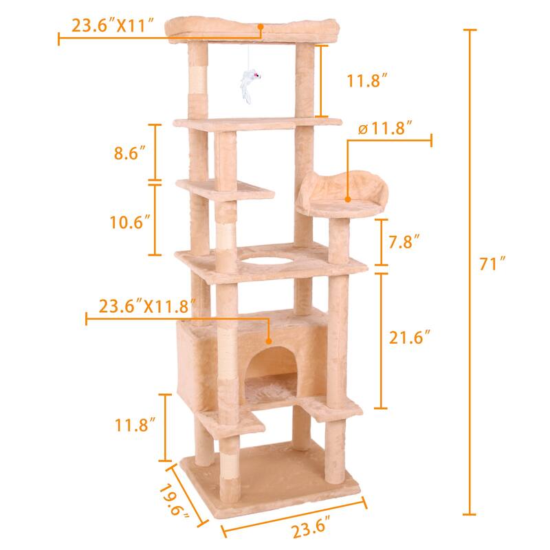 Cat Activity Tower Promoting Fitness and Fun for Your Feline Friends