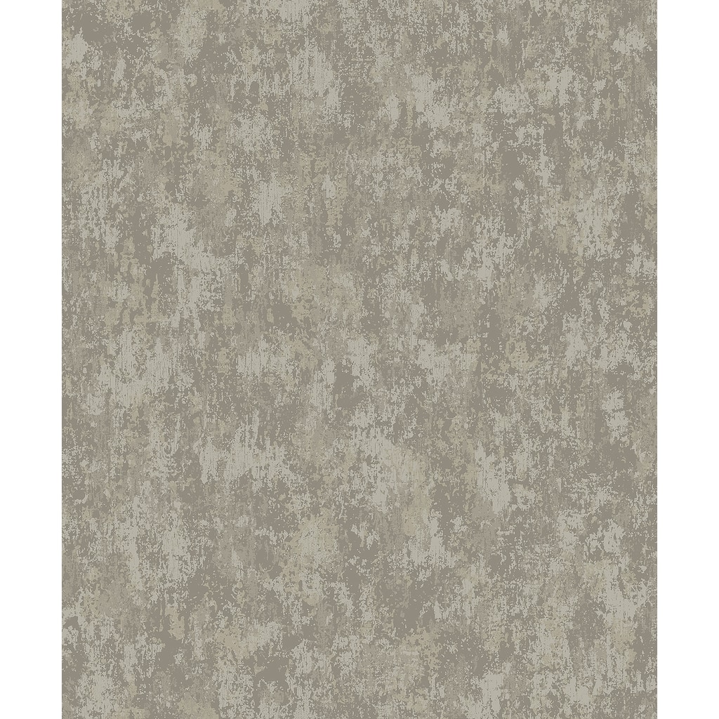 A-Street Prints Haliya Sterling Metallic Plaster Wallpaper