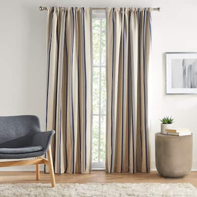 Tommy Hilfiger Bold Stripe Curtain Panel Pair