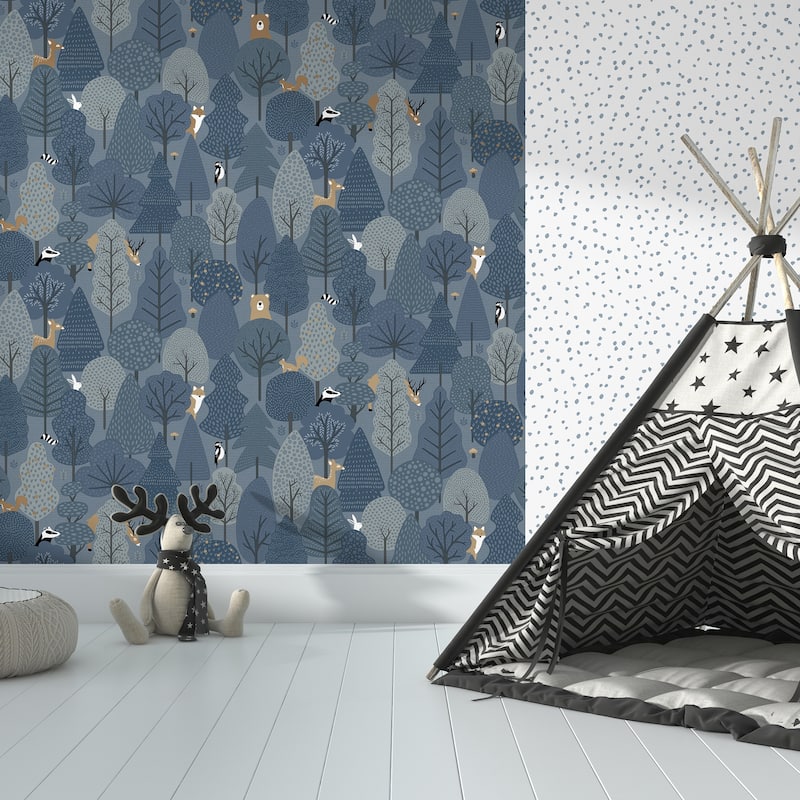 Veer Decor Enchanted Forest Wallpaper