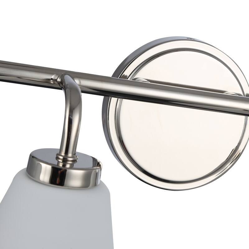 Artcraft Zoey 2-Light Bathroom Vanity - Polished Nickel Finish