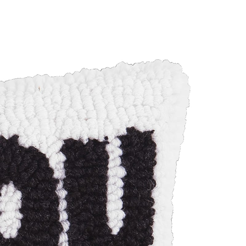 6" x 12" I Heart You Petite Hooked Valentine's Day Throw Pillow