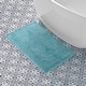 preview thumbnail 2 of 1, Laura Ashley Butter Chenille Bath Mats