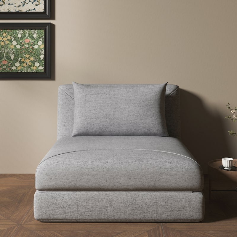 Artdeco Home - Porch & Den Marylee Convertible Chair - Moonlight