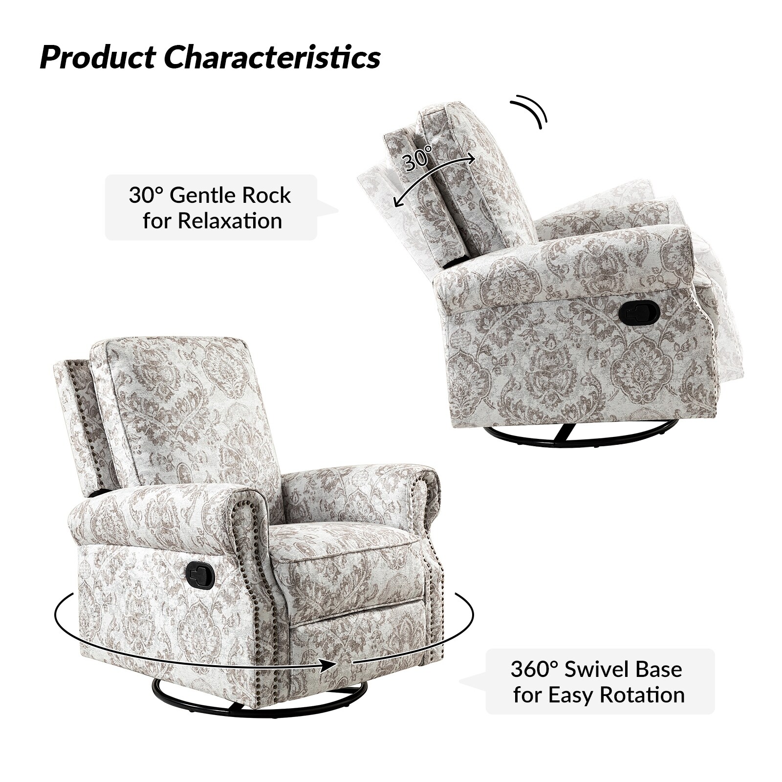 Ashewick swivel glider recliner on sale