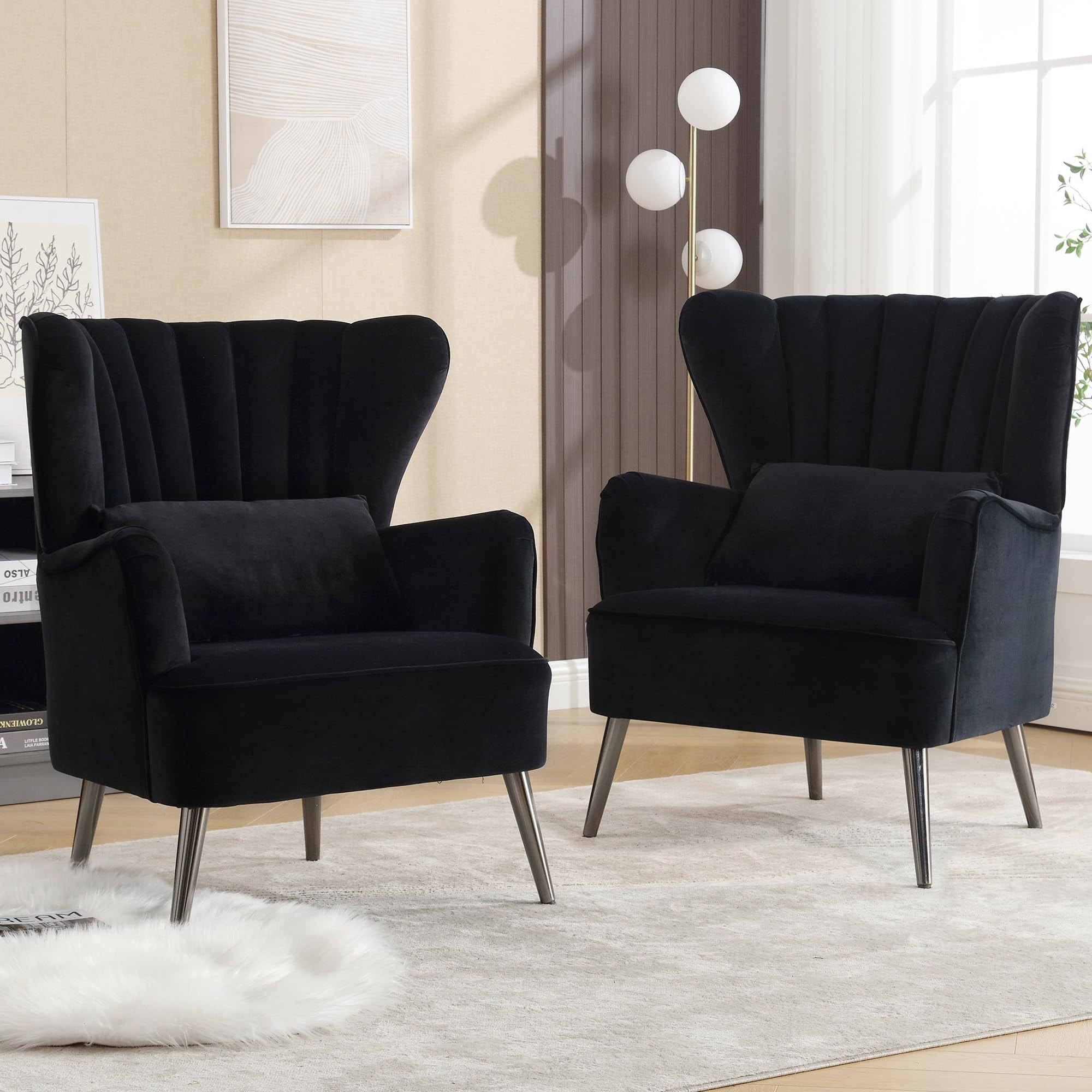 Welsh faux shearling chair top