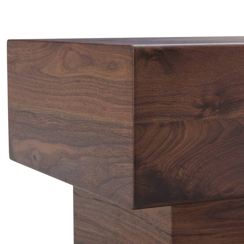 43.3" Modern Rectangular Coffee Table with Sturdy MDF Support Legs for Living Room