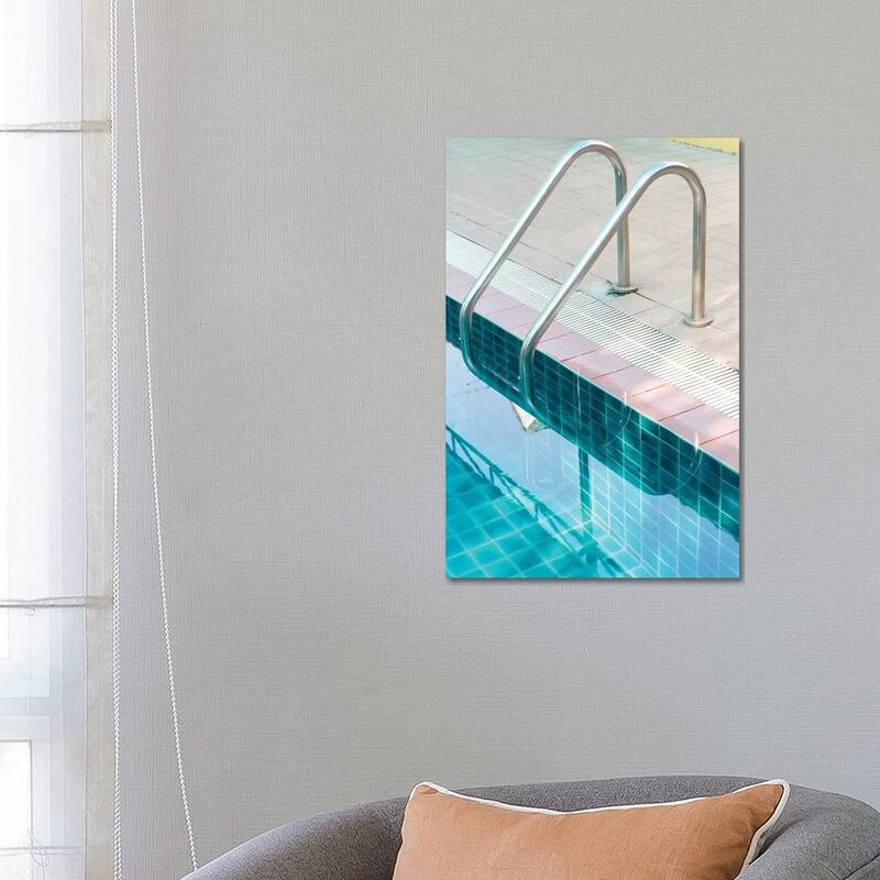 iCanvas "Vintage Swimming Pool" by Honeymoon Hotel Canvas Print - 26x18x1.5