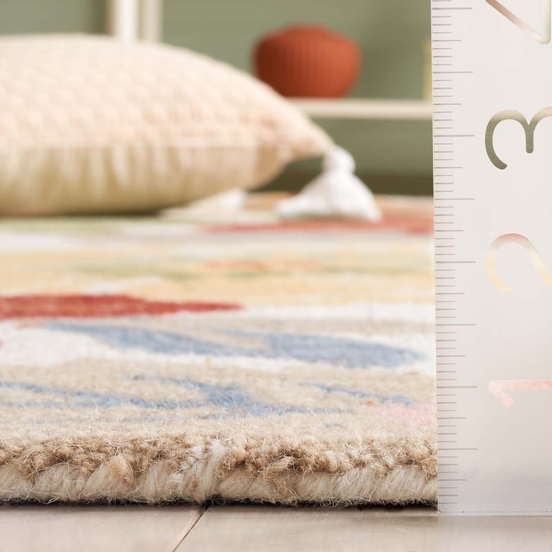SAFAVIEH Handmade Chelsea Square Dance Country Wool Rug