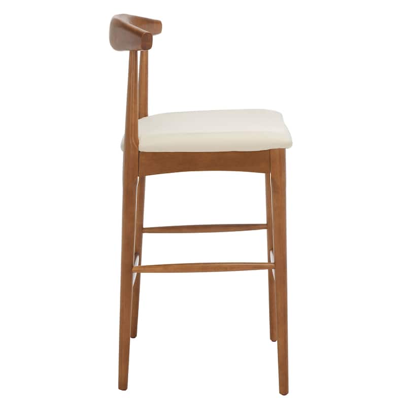 SAFAVIEH Miranda Retro 30-inch Bar Stool - 22 In. W x 21 In. D x 42 In. H - 22Wx21Dx42H