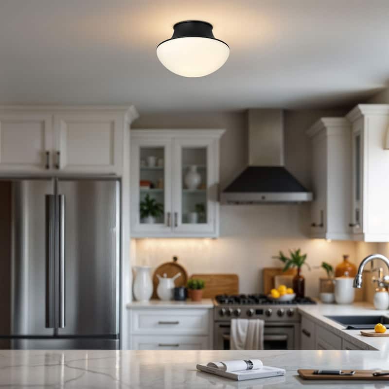 Kenroy Home Chelsea 1-Light Flush Mount