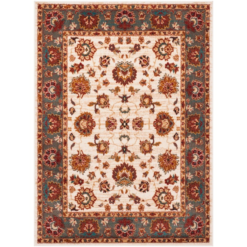 SAFAVIEH Summit Taisia Traditional Oriental Rug - 5'1" x 7'6" - Ivory/Grey
