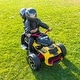 preview thumbnail 19 of 18, Battery Powered 24V Kids Electric ATV, 3-Wheel Ride-On Motorcycle with Bluetooth and Spring Suspension