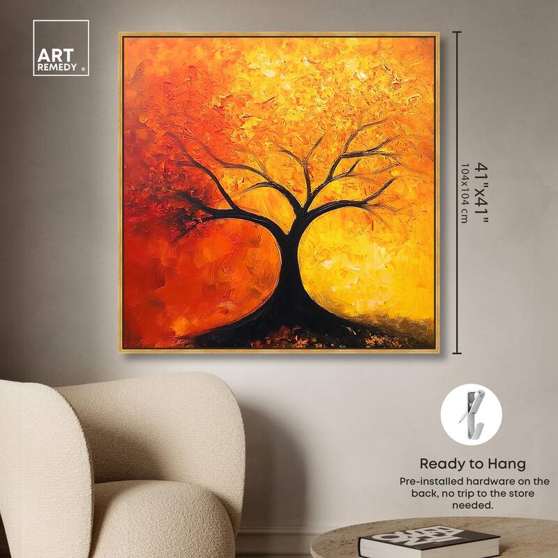 Tree of Opposites I Canvas by Art Remedy