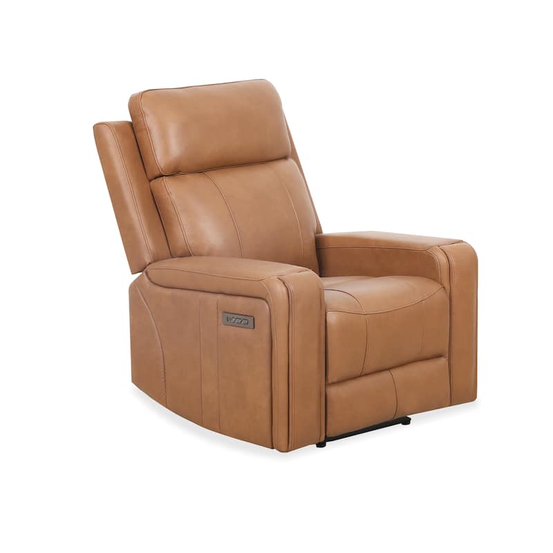 Cavron Leather Match Power Glider Recliner