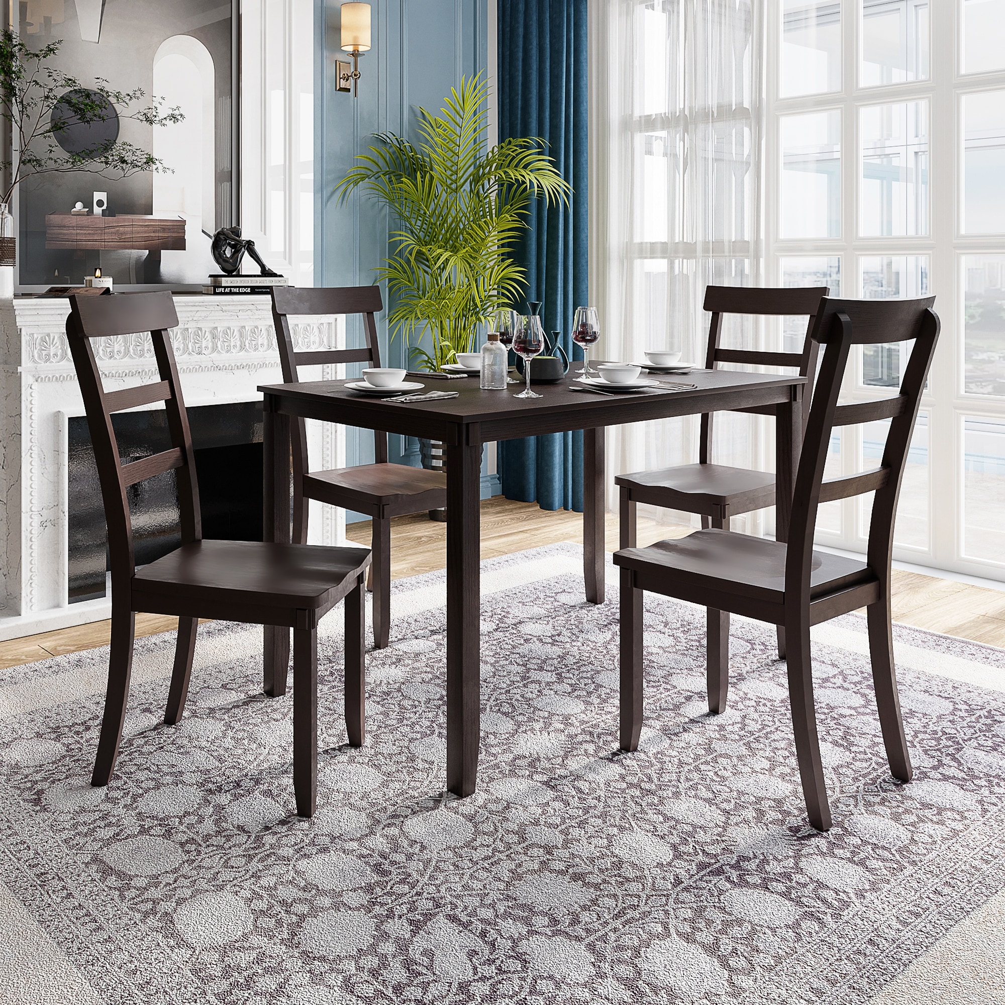 chavers 5 piece counter height dining set