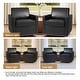 preview thumbnail 26 of 154, Set of 2 Modern Swivel Accent Armchairs Upholstered Arm Chairs