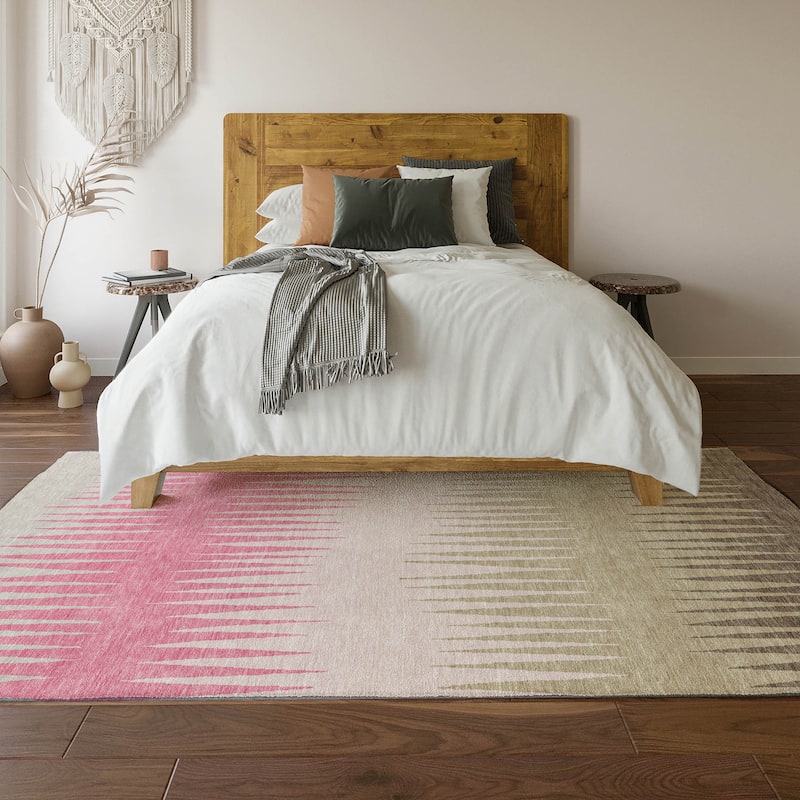 Premium Washable Super Soft Modern Spikes Mayfield Rug