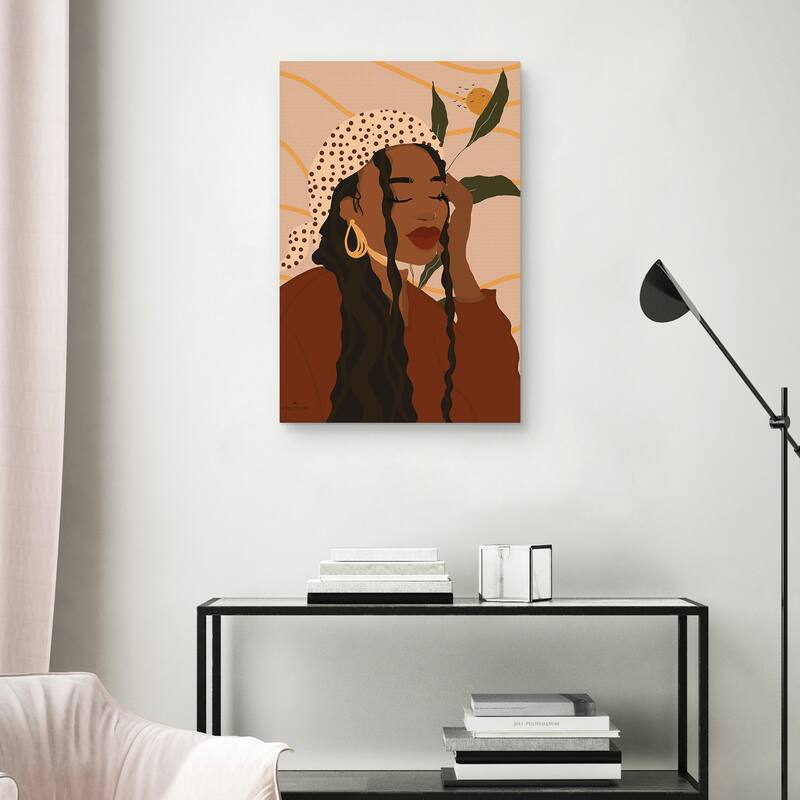 Tranquility by Princella Canvas Art Print