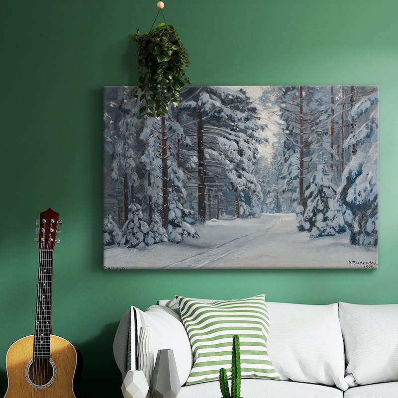 Vintage Landscape -DCCLXIII -Gallery Wrapped Canvas