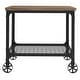 preview thumbnail 5 of 10, Nelson Rectangle Industrial Modern Rustic End Table by iNSPIRE Q Classic