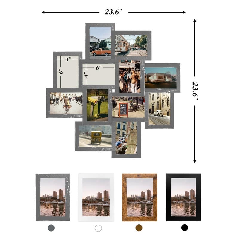 HELLO LAURA 12 Opening Picture Family Frame Collage Photo Frame