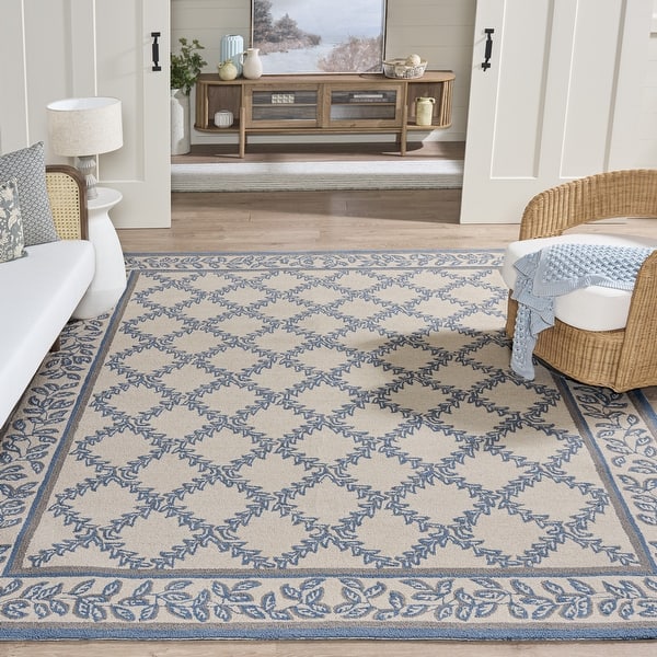 slide 2 of 107, SAFAVIEH Handmade Chelsea Kimber Trellis French Country Wool Rug