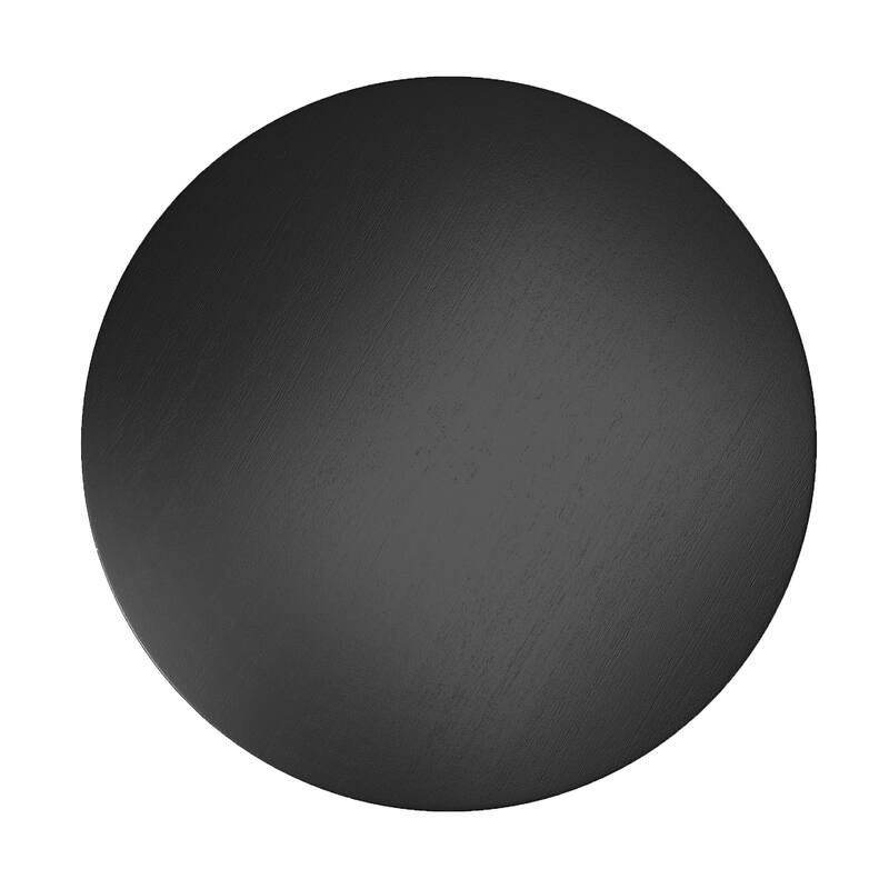 Wilmington Black Round Pedestal 5-piece Dining Set by iNSPIRE Q Classic