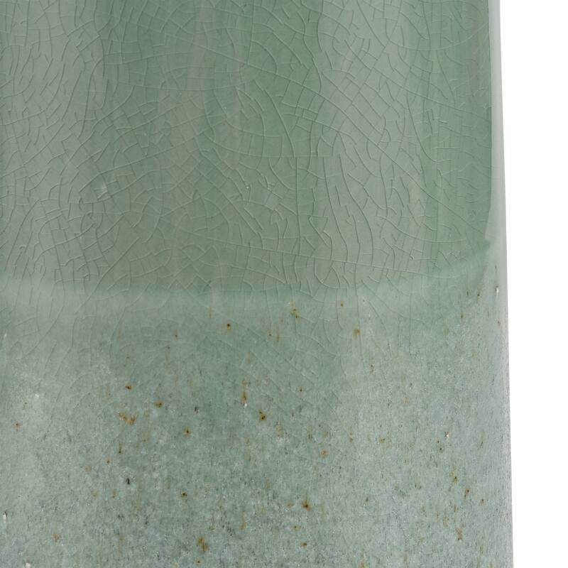Elk Home Manly Sage Green Earthenware 7.25 Inch Wide Vase