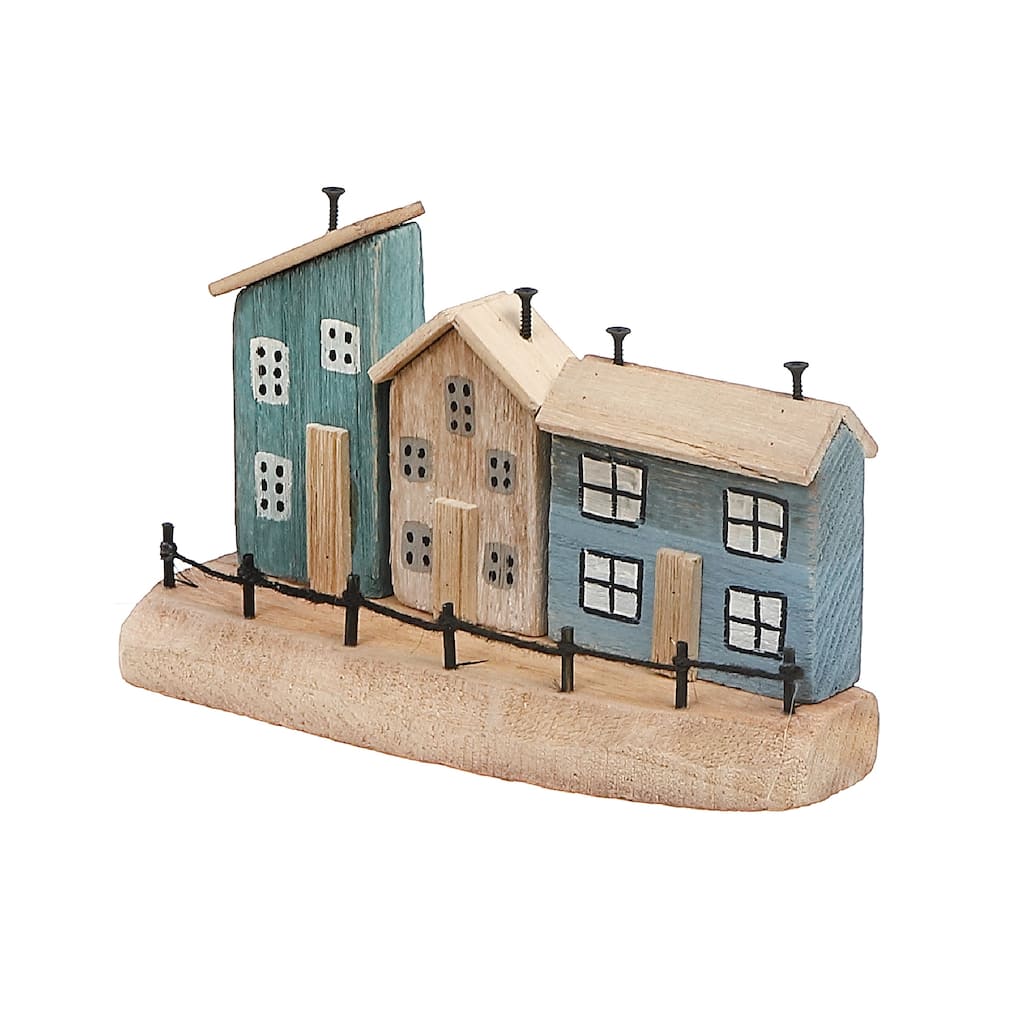 IH Casa Decor Wooden Triple Houses By The Seashore