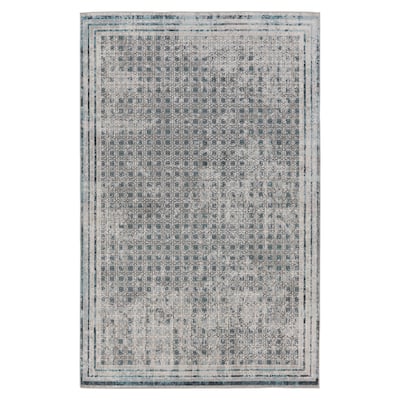 Allora Machine Washable Trellis Area Rug