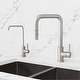 preview thumbnail 12 of 32, STYLISH Kitchen Sink Drinking Water Tap Faucet in Stainless Steel - Faucet Height: 10 1/2" | Spout Height: 9"