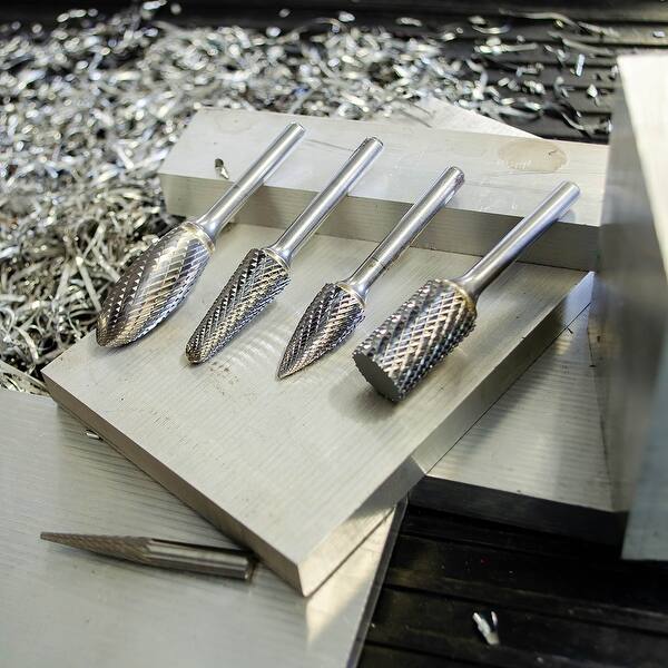 Shop Rotary File Drill Bit Set 1 8 Shank Burrs Grinding Cutter
