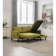 Reversible Sectional Sleeper Sofa with Storage Chaise - Bed Bath ...