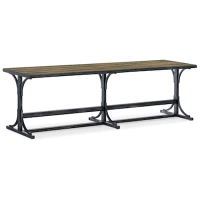 Hooker Furniture Von Rosenberg 66" Wide Rustic Ranch Industrial Bed