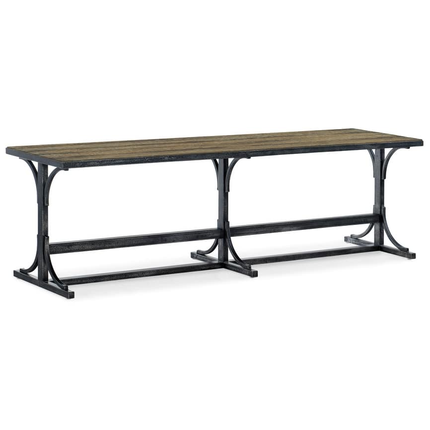 Hooker Furniture Von Rosenberg 66" Wide Rustic Ranch Industrial Bed