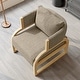 preview thumbnail 24 of 35, Corvus Danzig Teddy Fabric 1-Piece Accent Chair