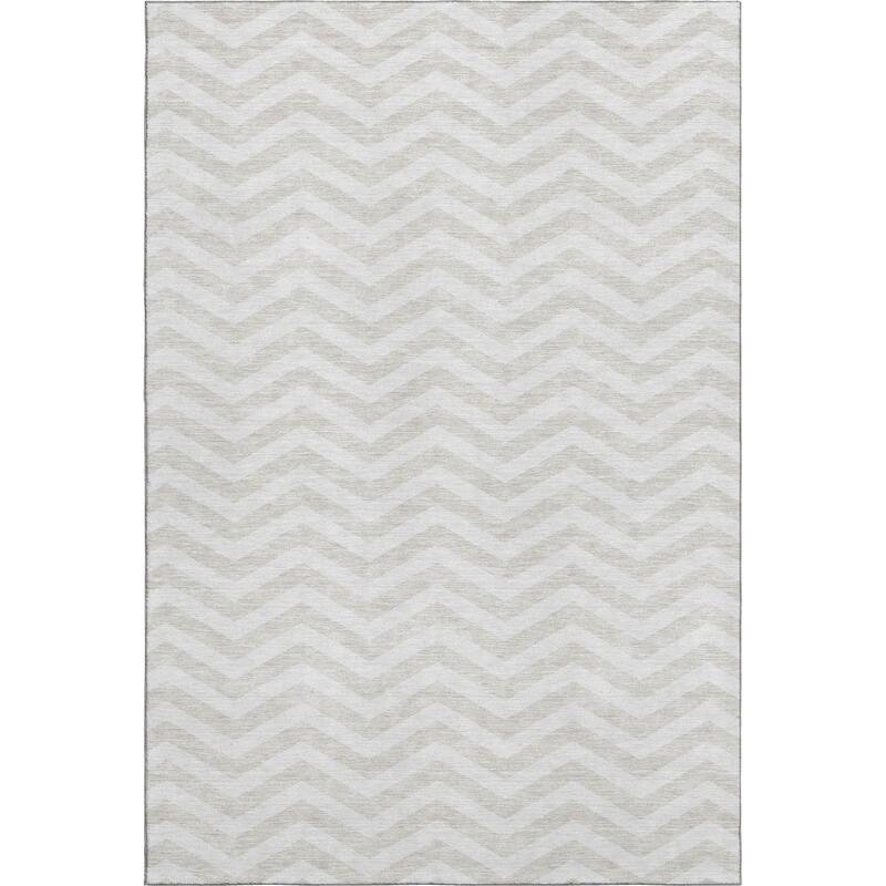 Premium Washable Super Soft Modern Chevron Mayfield Rug