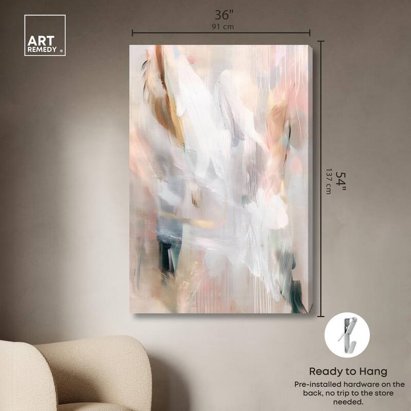 Drifting Colors I Canvas by Art Remedy, Gallery Wrapped