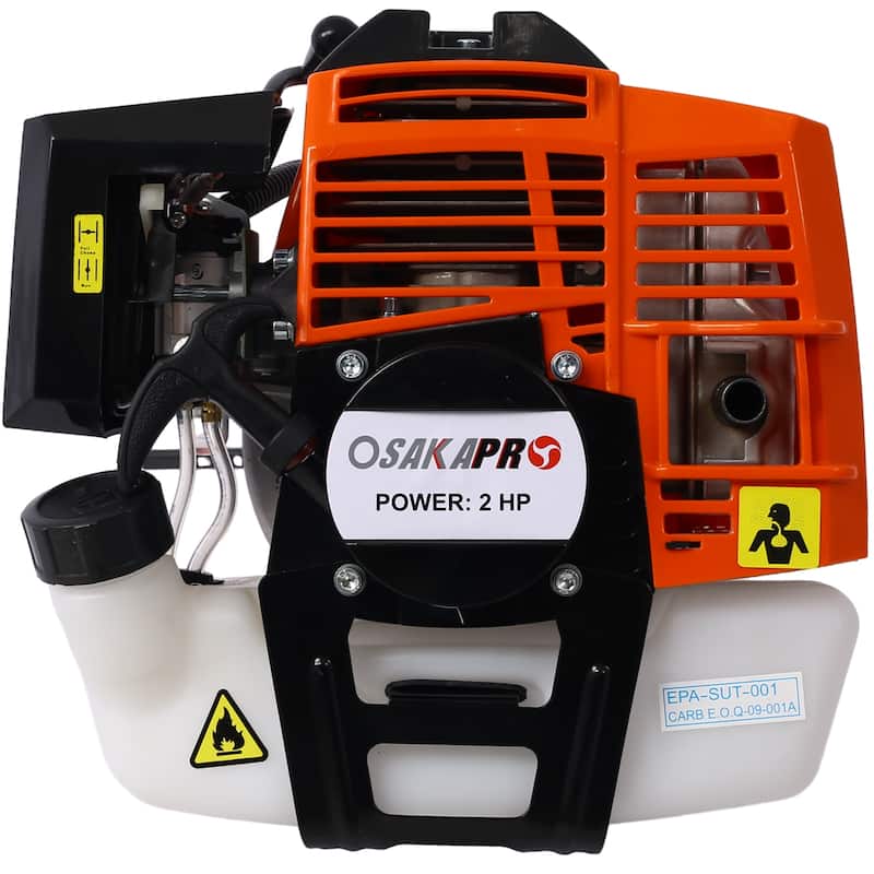 8 in 1 Multi-Functional Trimming Tool, 56CC 2-Cycle Garden Tool System with Gas Pole Saw, Hedge Trimmer, Grass Trimmer