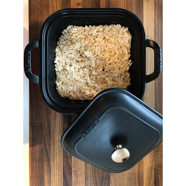 STAUB Ceramic 9-inch X 9-inch Square Covered Baking Dish