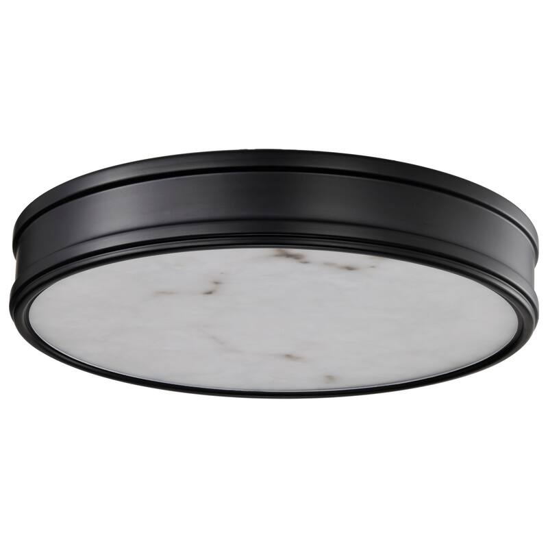 Nuvo Lighting 62/2101 Kendall 15" Wide Flush Mount Drum Ceiling - Matte Black