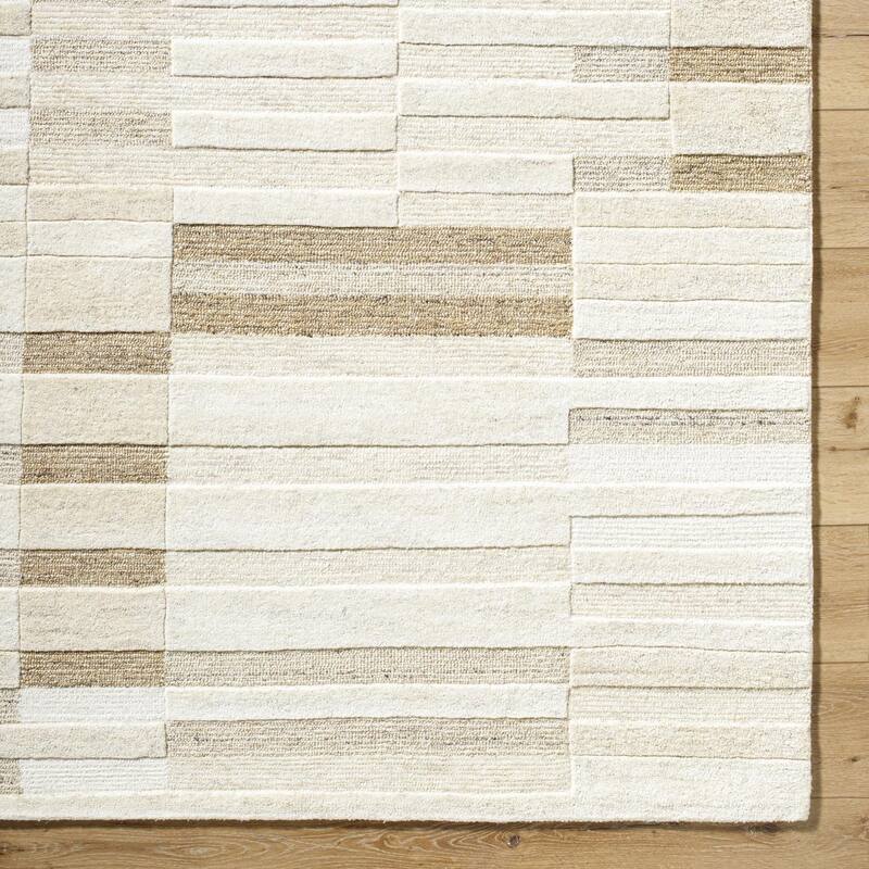 Livabliss Scandinavian Brook Stripe Area Rug