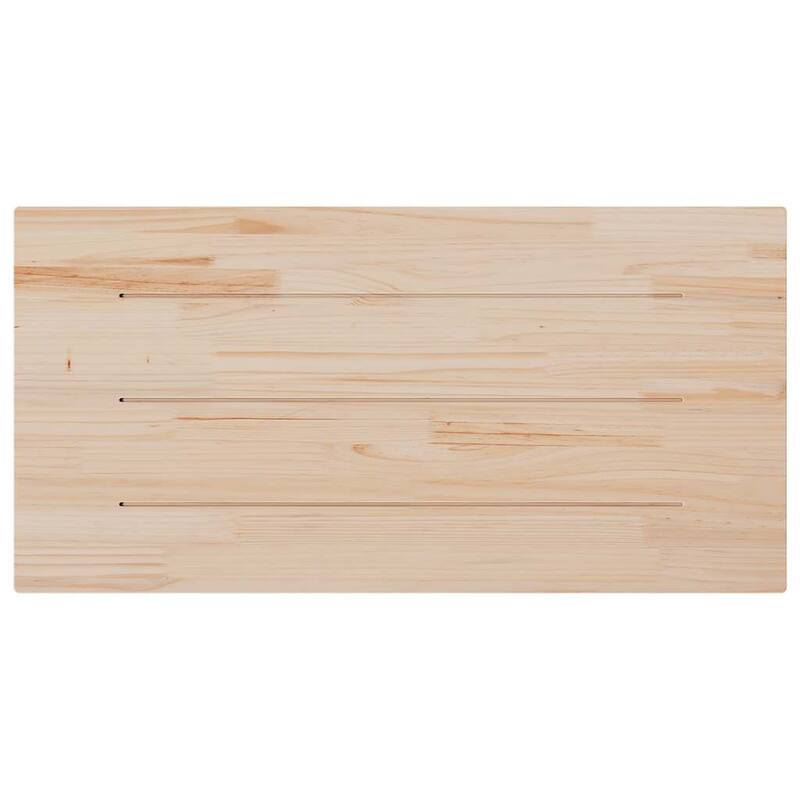 vidaXL Table Top Natural Wood Solid Pine Wood