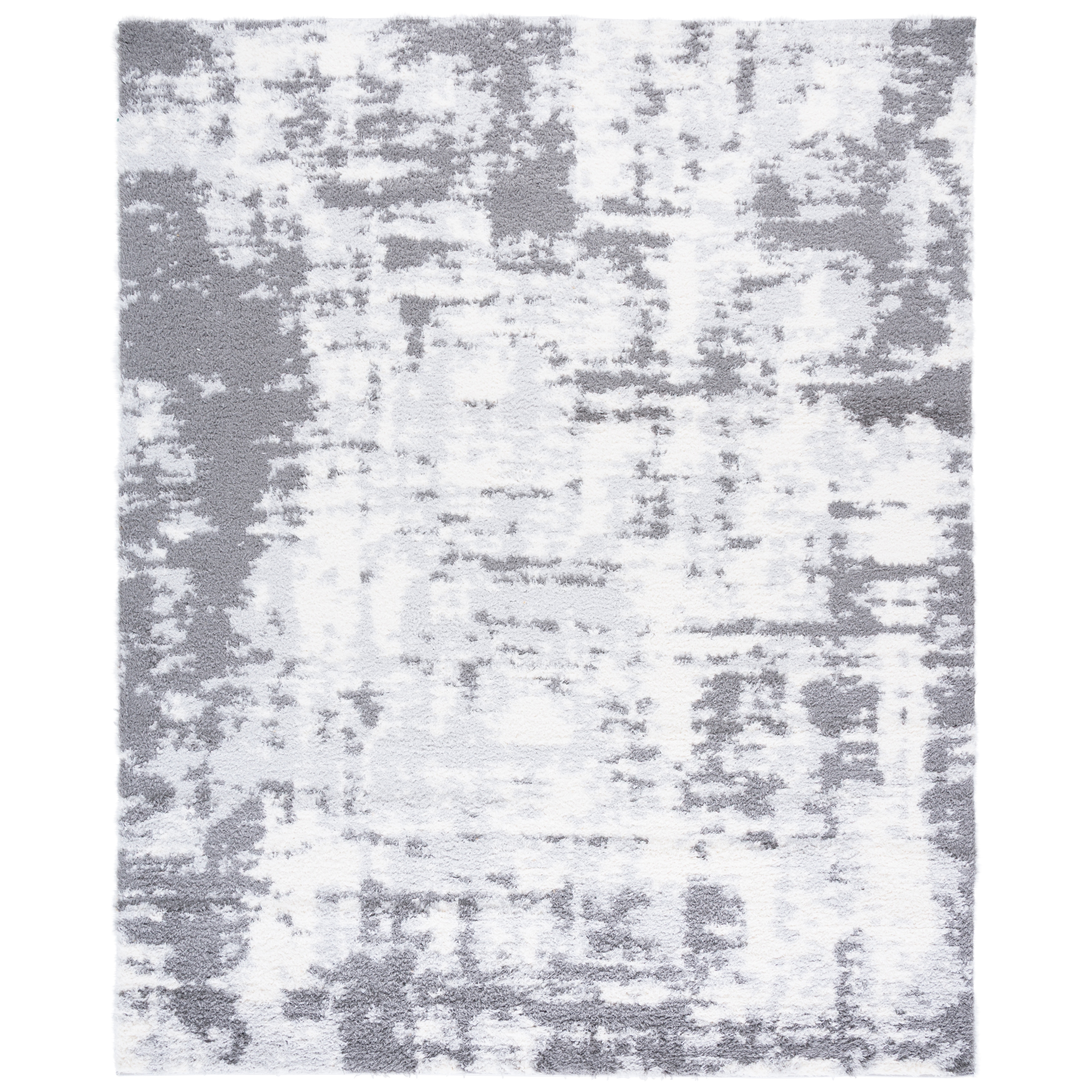 SAFAVIEH Lindsay Shag Pearlene Modern Abstract 2-inch Thick Rug - 9' x 12'