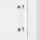 preview thumbnail 40 of 56, GDFStudio - Rowan Tall Freestanding Bathroom Storage Cabinet with Two-Sized Drawers and Adjustable Shelf